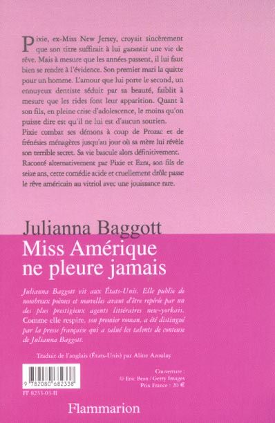 Produktbild: Miss Am&eacute;rique ne pleure jamais