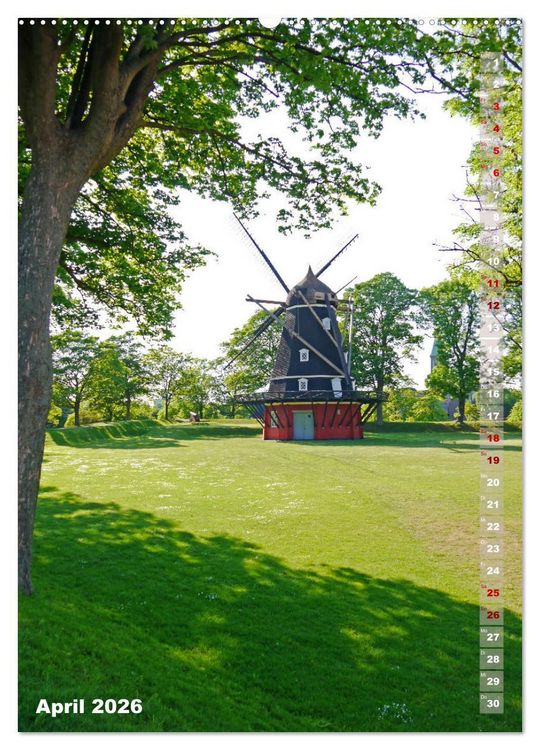 Produktbild: Kopenhagen. Skandinavische Sch&ouml;ne (hochwertiger Premium Wandkalender 2026 DIN A2 hoch), Kunstdruck in Hochglanz