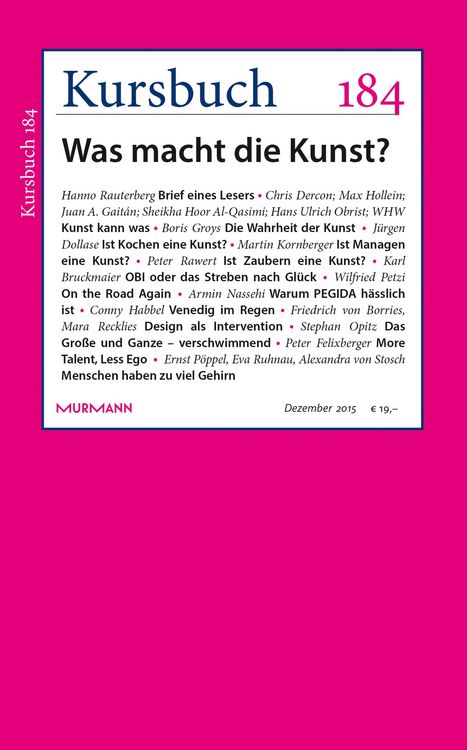 Produktbild: Kursbuch 184