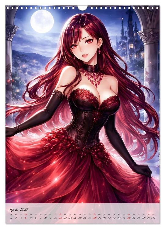 Produktbild: Vampire Couture (Wandkalender 2027 DIN A3 hoch), CALVENDO Monatskalender