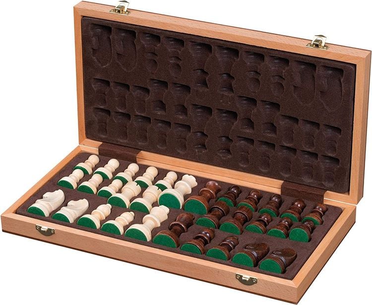 Produktbild: Philos 2623 - Schachset, Schach-Kassette, Holz, Feld 43mm