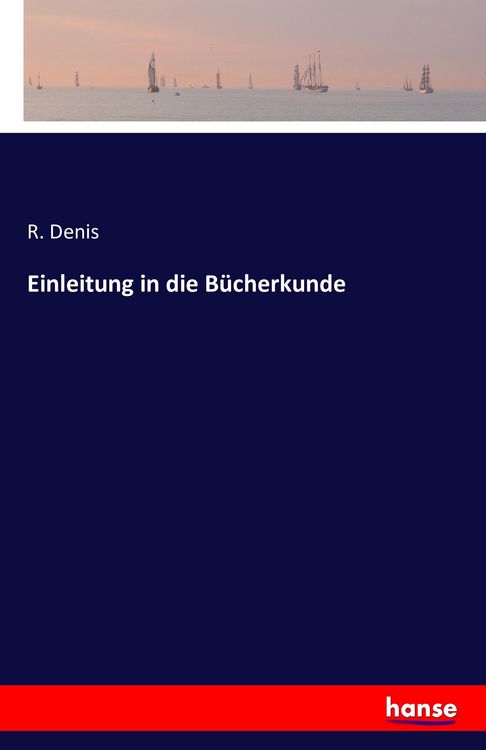 Produktbild: Einleitung in die B&uuml;cherkunde