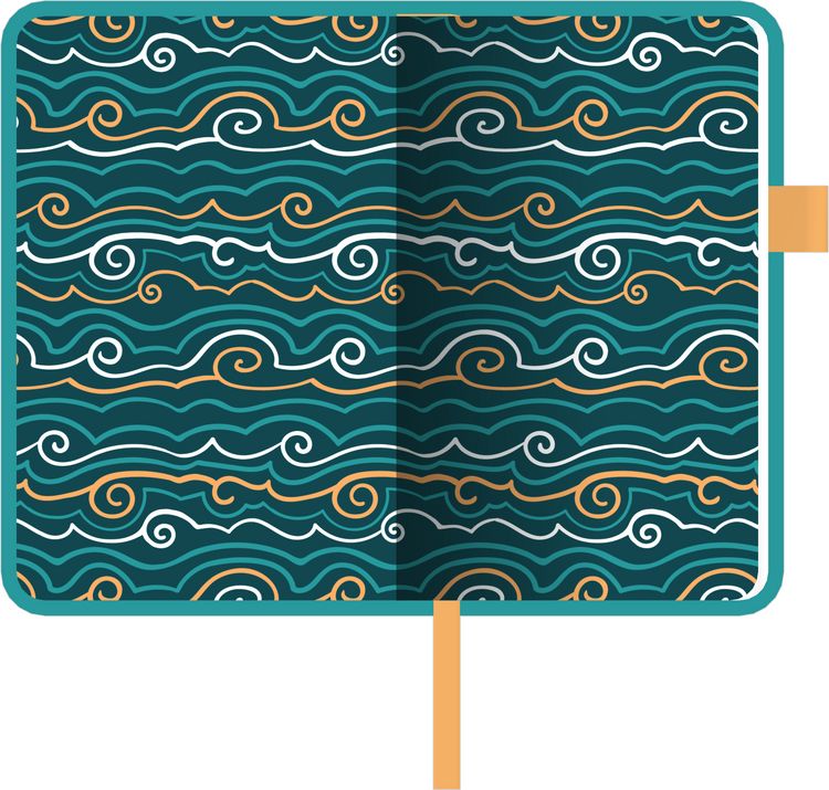 Produktbild: Cool Diary Teal Ocean 2027