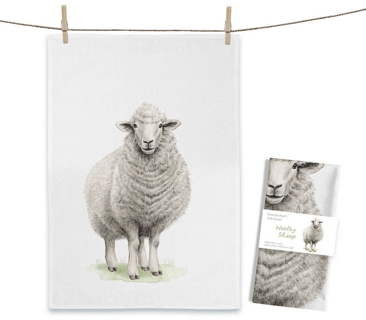 Produktbild: Geschirrtuch Woolly Sheep