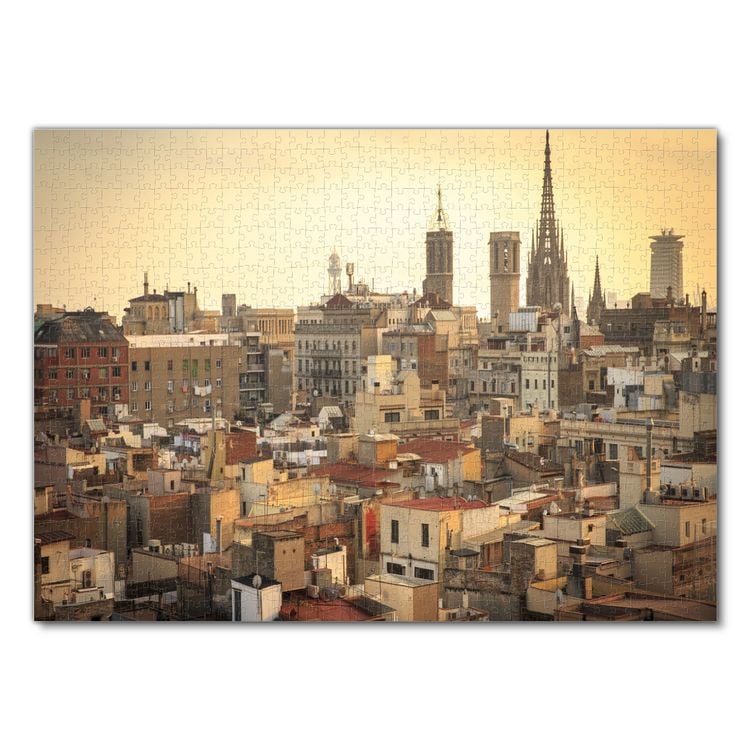 Produktbild: Lais Puzzle Barcelona 1000 Teile