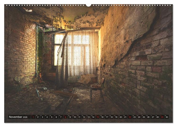 Produktbild: Faszination - Lost Places (Wandkalender 2026 DIN A2 quer), CALVENDO Monatskalender