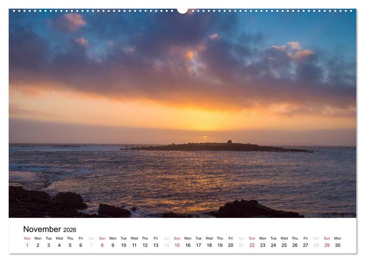 Produktbild: Ireland. Wild Atlantic Views / UK-Version (High Quality Premium Wall Calendar 2026 DIN A2 landscape),CALVENDO 12 Month Wall Calendar