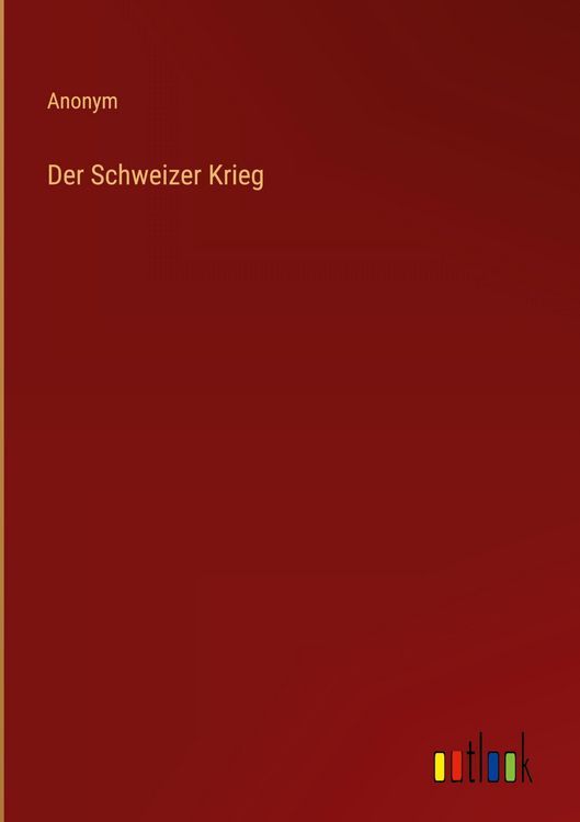 Produktbild: Der Schweizer Krieg