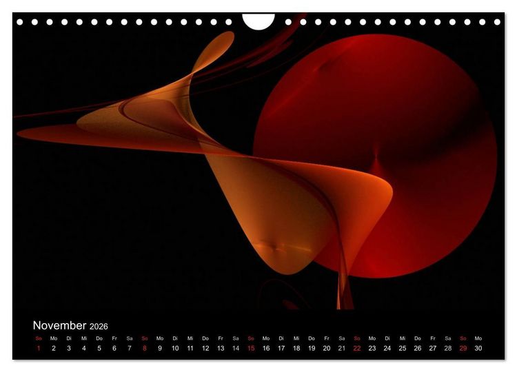 Produktbild: Wunderbare Welt der Farben 2026 (Wandkalender 2026 DIN A4 quer), CALVENDO Monatskalender
