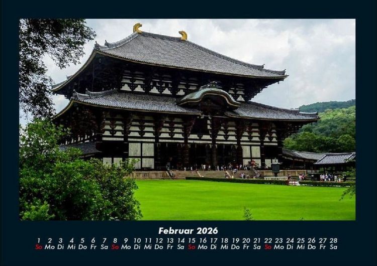 Produktbild: Tempel 2026 Fotokalender DIN A4