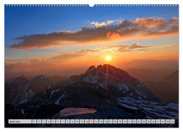 Produktbild: Herzliche Gr&uuml;&szlig;e aus Flachau (Wandkalender 2026 DIN A2 quer), CALVENDO Monatskalender