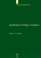 Produktbild: Livre I. Commentaire historique et math&eacute;matique, &eacute;dition et traduction du texte arabe. 1.2: Livre I: &Eacute;dition et traduction du texte grec