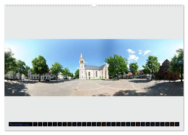 Produktbild: Bielefeld gibt es! Stadtpanoramen Teil 2 (Wandkalender 2026 DIN A2 quer), CALVENDO Monatskalender