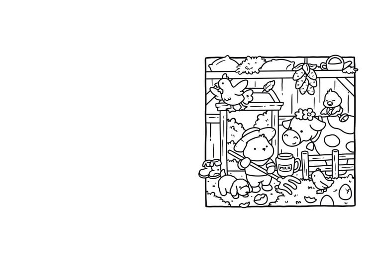 Produktbild: Cosy Farm Days - Ausmalbuch