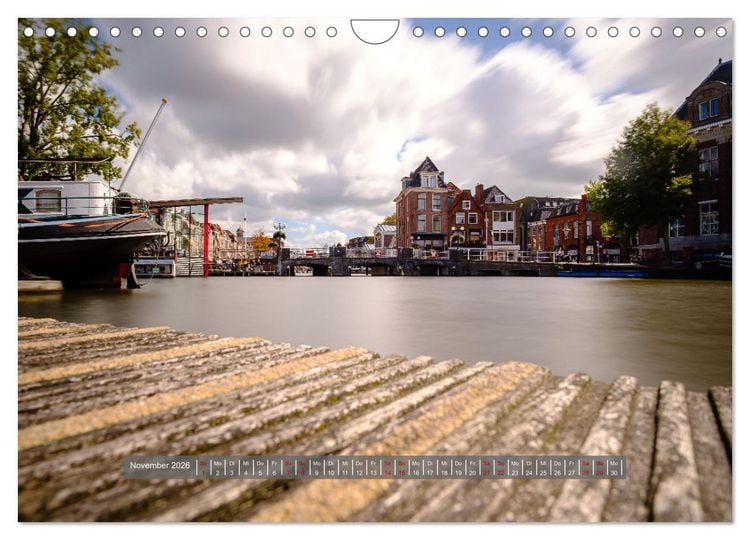 Produktbild: Ein Blick auf Leiden (Wandkalender 2026 DIN A4 quer), CALVENDO Monatskalender