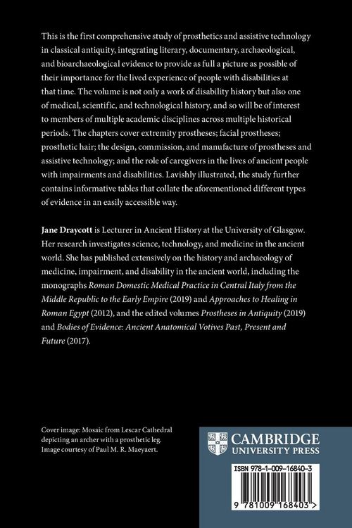 Produktbild: Prosthetics and Assistive Technology in Ancient Greece and Rome