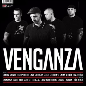 Produktbild: VENGANZA (blau,schwarz,weiss marmoriert)