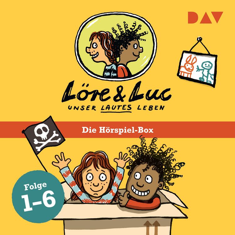 Produktbild: L&ouml;re & Luc &ndash; Unser lautes Leben. Die H&ouml;rspiel-Box (Folge 1&ndash;6)