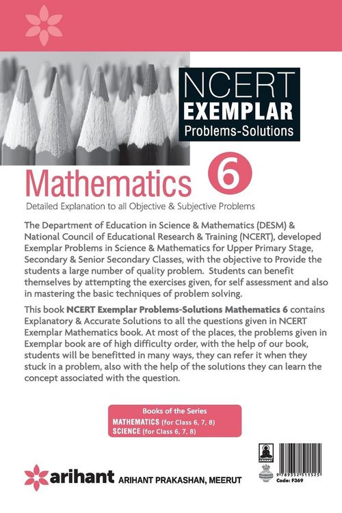 Produktbild: NCERT Examplar Mathematics 6th