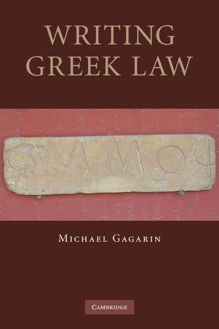 Produktbild: Writing Greek Law