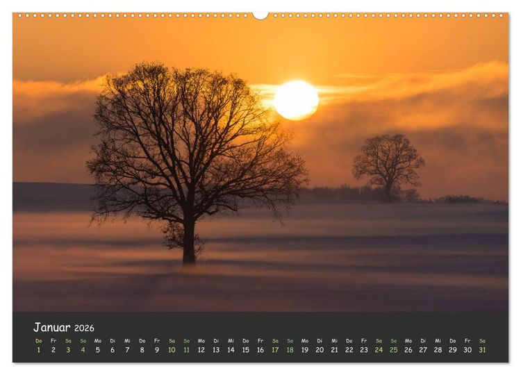 Produktbild: Ammersee bis Walchensee - Traumlandschaften im Voralpenland (hochwertiger Premium Wandkalender 2026 DIN A2 quer), Kunstdruck in Hochglanz