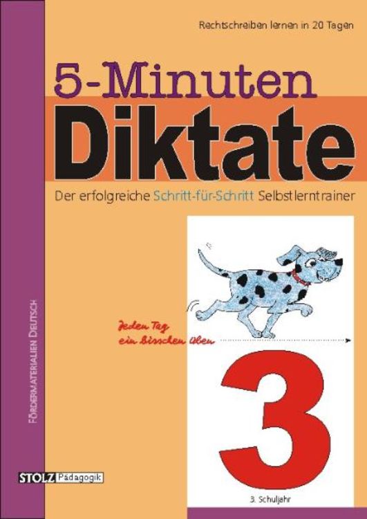 Produktbild: 5-Minuten-Diktate 3. Schuljahr