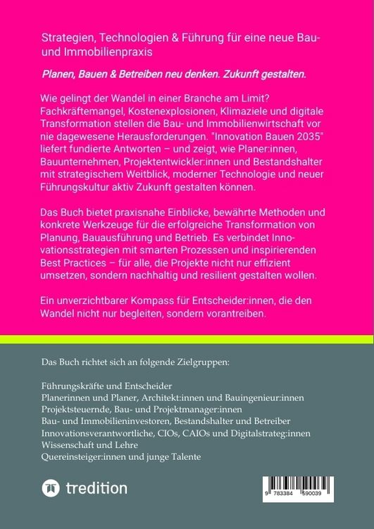Produktbild: Innovation Bauen 2035