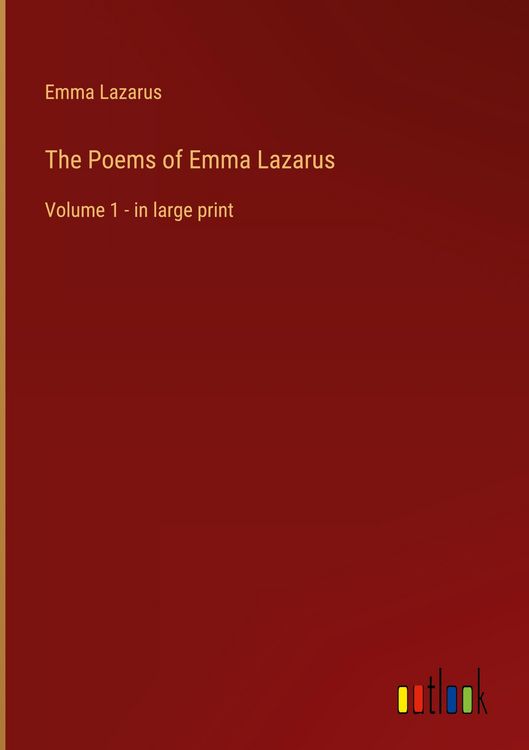 Produktbild: The Poems of Emma Lazarus