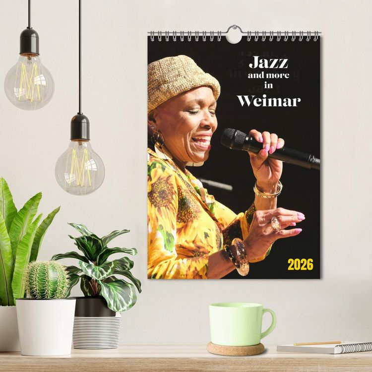 Produktbild: Jazz and more in Weimar (Wandkalender 2026 DIN A4 hoch), CALVENDO Monatskalender