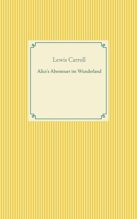 Produktbild: Alice's Abenteuer im Wunderland