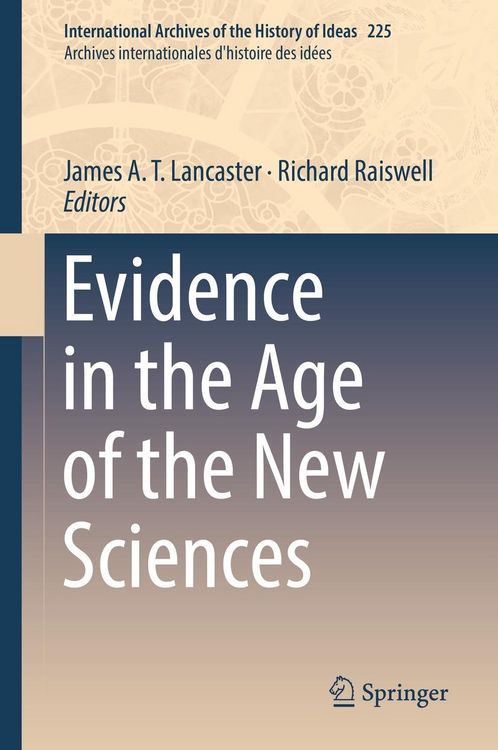 Produktbild: Evidence in the Age of the New Sciences