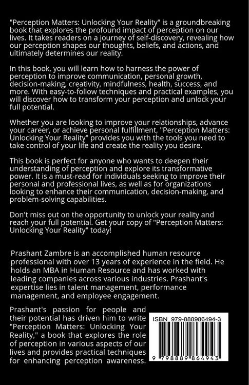 Produktbild: Perception Matters
