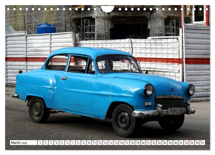 Produktbild: Opel Nostalgia (Wall Calendar 2026 DIN A4 landscape), CALVENDO 12 Month Wall Calendar
