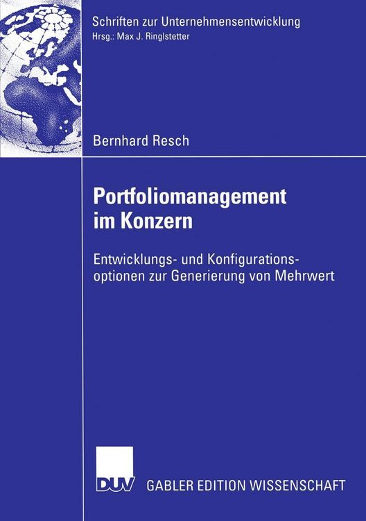 Produktbild: Portfoliomanagement im Konzern