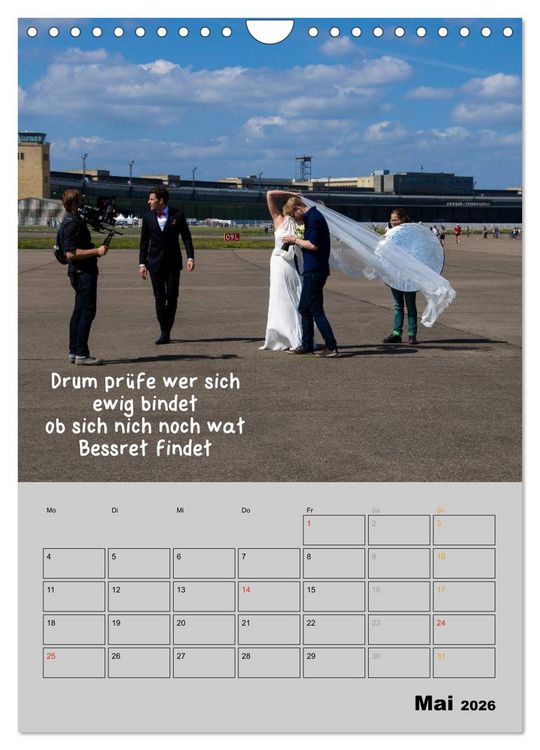 Produktbild: Berliner Stra&szlig;enfoto Kalender 2026 (Wandkalender 2026 DIN A4 hoch), CALVENDO Monatskalender