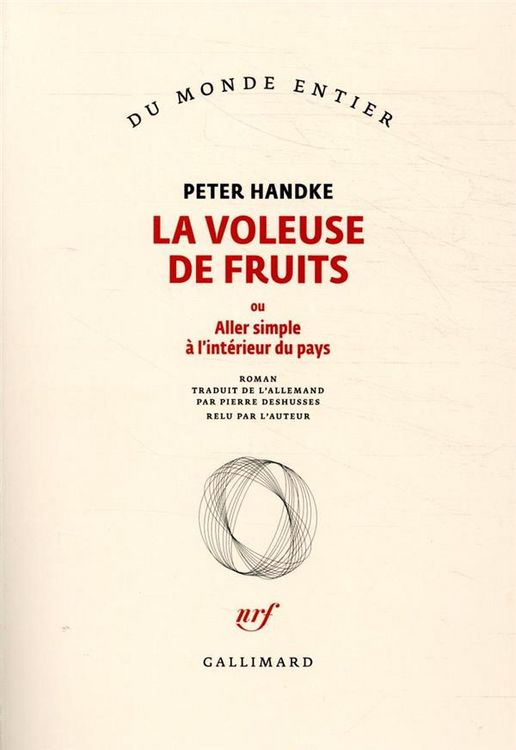 Produktbild: La voleuse de fruits ou Aller simple &agrave; l'int&eacute;rieur du pays