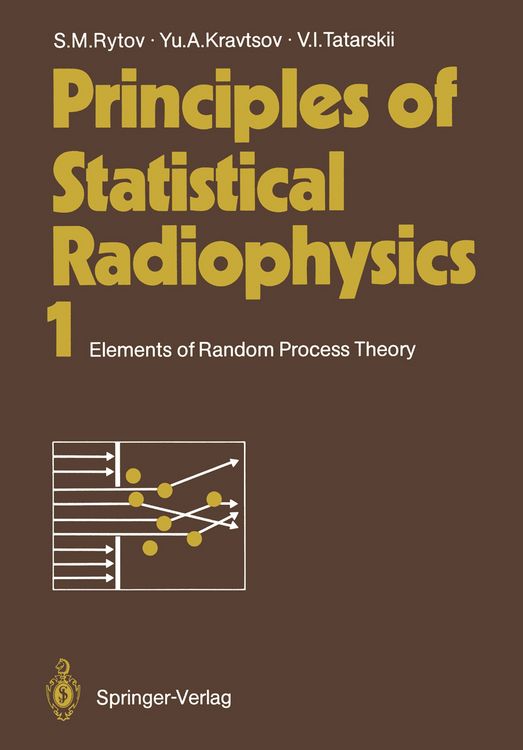 Produktbild: Principles of Statistical Radiophysics 1