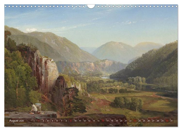 Produktbild: Gemalte Landschaften (Wandkalender 2026 DIN A3 quer), CALVENDO Monatskalender