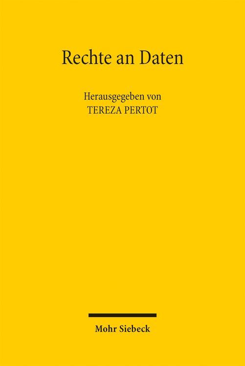 Produktbild: Rechte an Daten