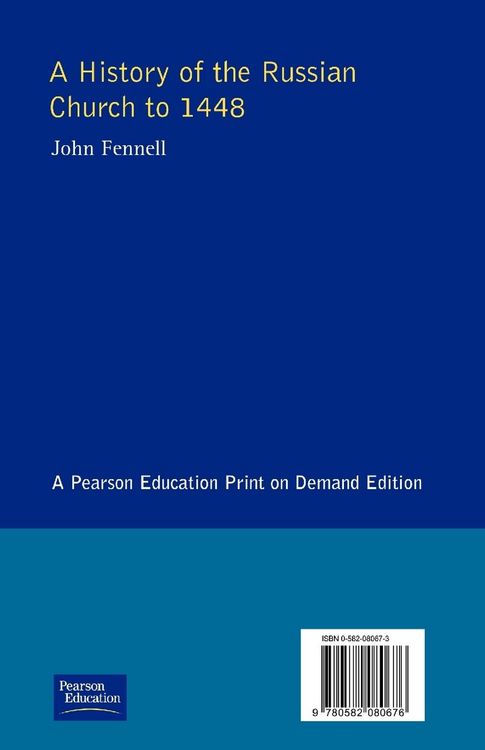 Produktbild: A History of the Russian Church to 1488