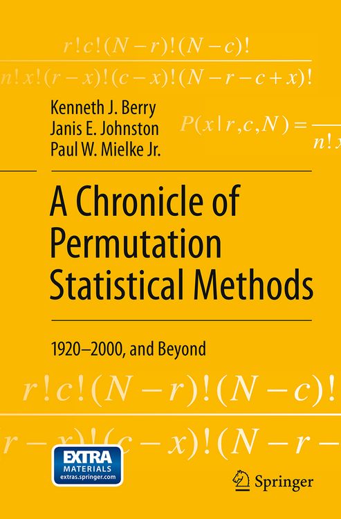 Produktbild: A Chronicle of Permutation Statistical Methods