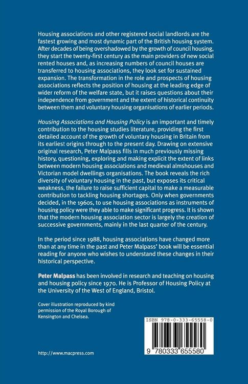 Produktbild: Housing Associations and Housing Policy