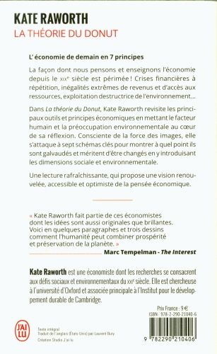 Produktbild: La th&eacute;orie du donut : l'&eacute;conomie de demain en 7 principes : essai