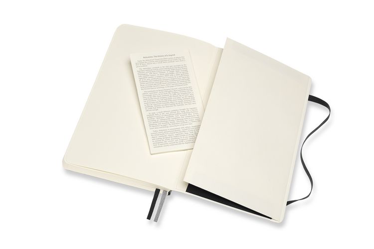 Produktbild: Moleskine Notizbuch Large/A5, Blanko, Erweiterte Seitenanzahl, Schwarz
