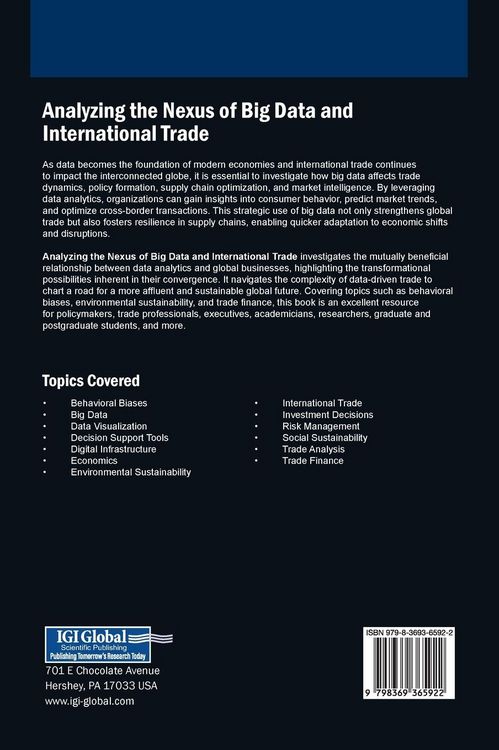 Produktbild: Analyzing the Nexus of Big Data and International Trade
