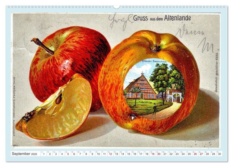 Produktbild: Gruss aus dem Altenlande (hochwertiger Premium Wandkalender 2026 DIN A2 quer), Kunstdruck in Hochglanz