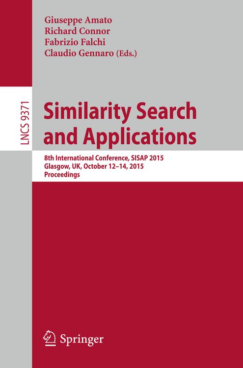 Produktbild: Similarity Search and Applications
