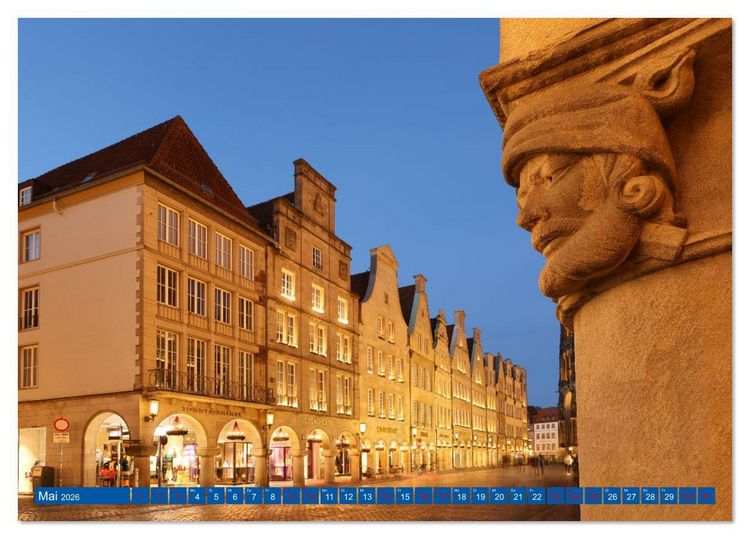 Produktbild: Magisches M&uuml;nster (Tischkalender 2026 DIN A5 quer), CALVENDO Monatskalender