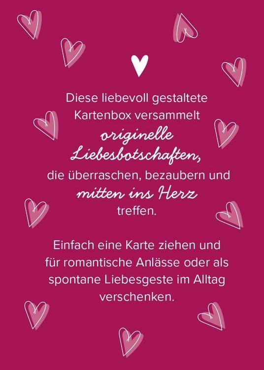 Produktbild: 50 ungew&ouml;hnliche Liebeserkl&auml;rungen f&uuml;r dich