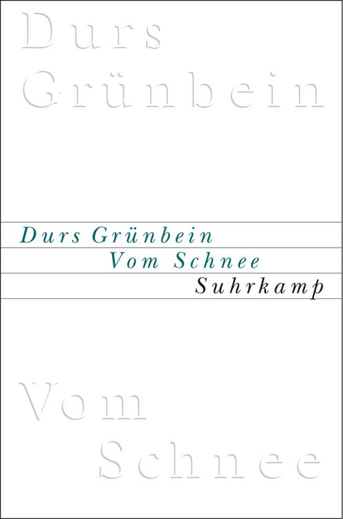 Produktbild: Vom Schnee oder Descartes in Deutschland